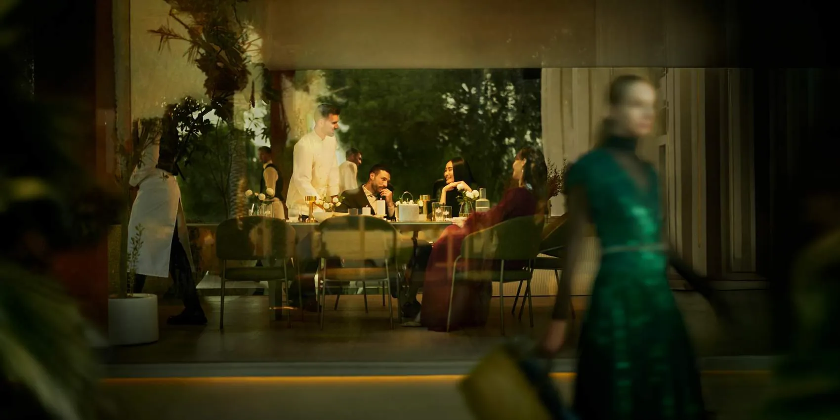 Fine dining at The Row Saadiyat