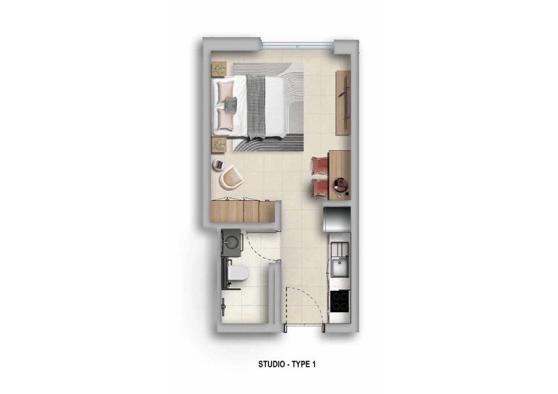 Manarat-Living-studio-type-1
