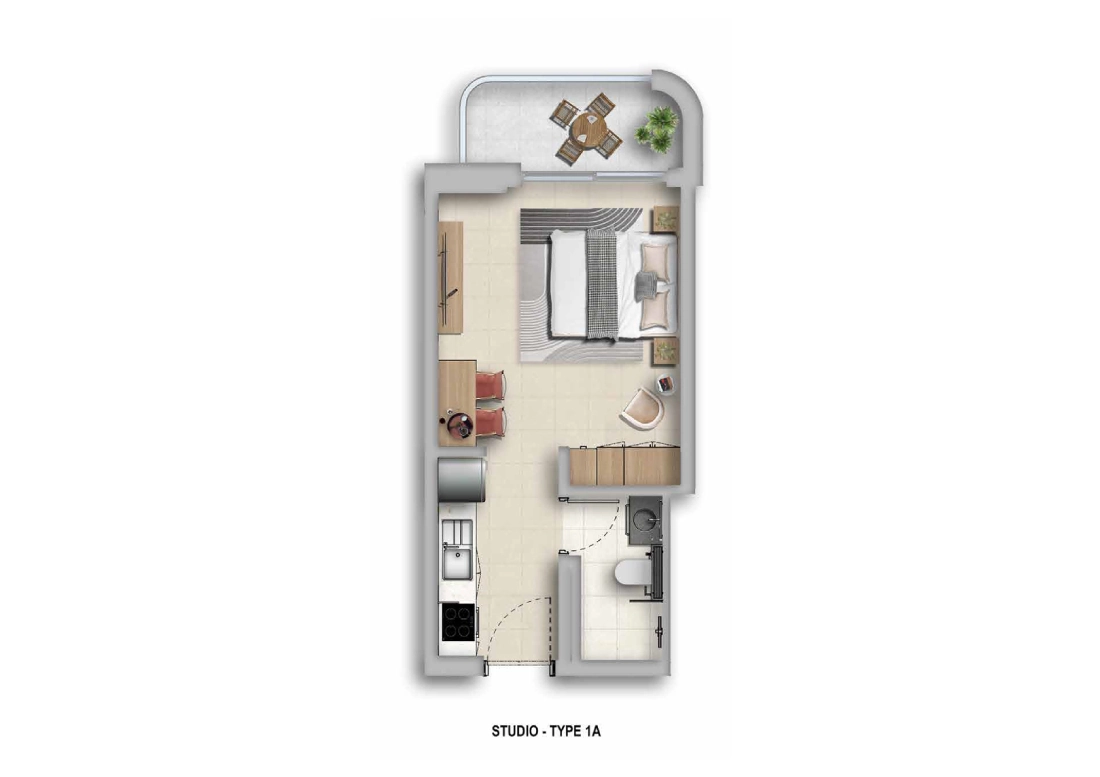 Manarat-Living-studio-type-1a
