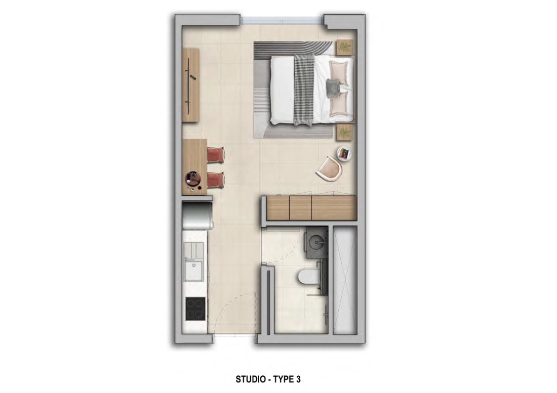 Manarat-Living-studio-type-3